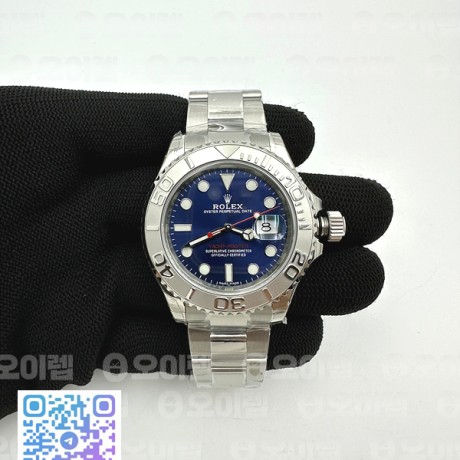 VS공장 롤렉스 요트마스터 40 스틸 블루다이얼 브레이슬릿 3135무브 Yacht-Master 116622 904L Steel VSF 1:1 Best Edition Blue Dial on SS Bracelet VS3135