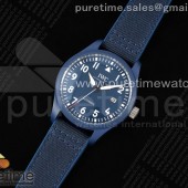 M+F공장 IWC 파일럿 마크18 블루세라믹 블루다이얼 나일론스트랩 Mark XVIII IW328101 Blue Ceramic M+F 1:1 Best Edition Blue Dial on Blue Nylon Strap A35111