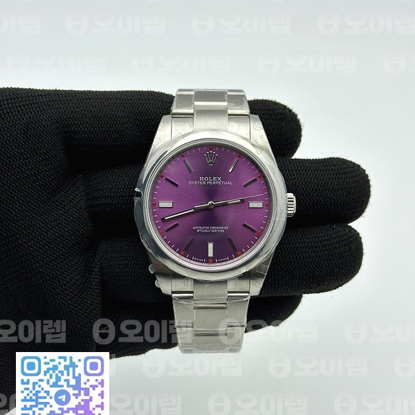 BP공장 롤렉스 오이스터퍼페츄얼 레드 그레이프 Rolex Oyster Perpetual Red Grape