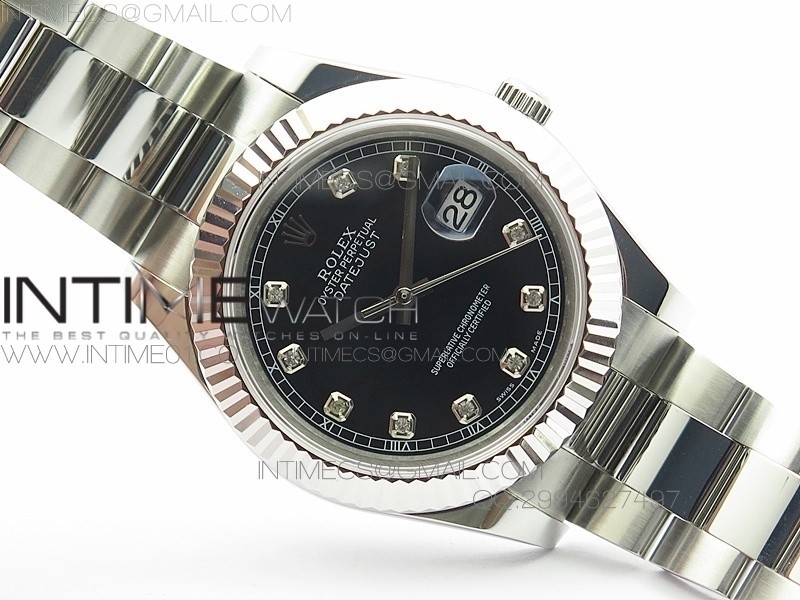 BP공장 롤렉스 데이저스트2 스틸 블랙 텐포인트 Rolex DateJust2 SS&Black Dial 10Point 브레스렛