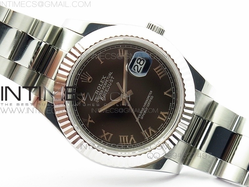 BP공장 롤렉스 데이저스트2 스틸 블랙 로만다이얼 Rolex DateJust2 SS&Black Roman Dial 브레스렛