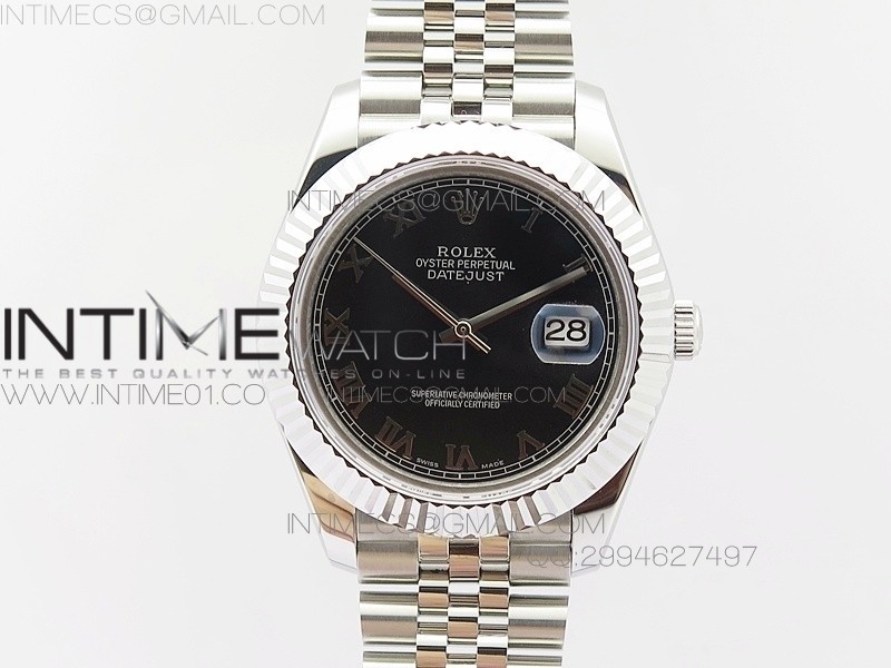 BP공장 롤렉스 데이저스트2 스틸 블랙다이얼 로만인덱스 Rolex DateJust2 SS&Black Dial Roman Index 신형브레스렛