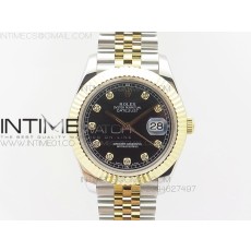 BP공장 롤렉스 데이저스트2 옐로우골드콤비 블랙다이얼 텐포인트인덱스 Rolex DateJust2 SS&YG Black Dial 10Point Index 신형브레스렛