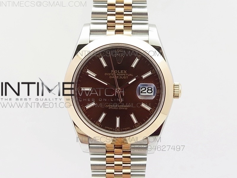 BP공장 롤렉스 데이저스트2 로즈골드콤비 돔베젤 브라운다이얼 바인덱스 쥬빌레브레이슬릿