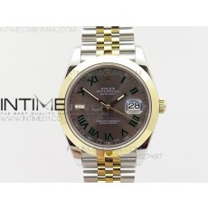 BP공장 롤렉스 데이저스트2 옐로우골드 콤비 돔베젤 그레이다이얼 로만인덱스 쥬빌레브레이슬릿