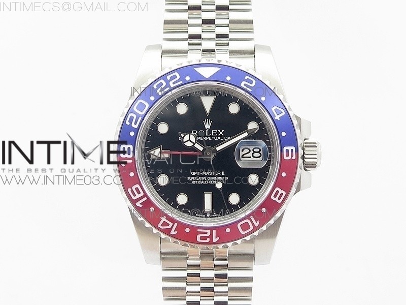 BP공장 롤렉스 GMT마스터2 바젤월드2018 BLRO 쥬빌레브레이슬릿 GMT-MASTER II 126710 BLRO SS BLACK DIAL ON SS JUBILEE BRACELET
