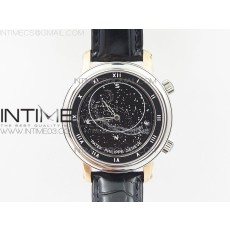 TW공장 파텍필립 6104P 문 로즈골드앤스틸케이스 블랙다이얼 블랙가죽스트랩 6104P MOON RG/SS BLACK DIAL ON BLACK LEATHER STRAP A240 V2