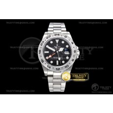 BP공장 롤렉스 익스플로러2 블랙다이얼 브레이슬릿 Explorer II 216570 SS/SS Black BP Asia 2813 CHS