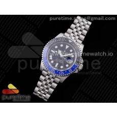 V9공장 롤렉스 GMT 배트걸 블랙다이얼 쥬빌레브레이슬릿 3285 GMT-Master II 126710 BLNR Black/Blue Ceramic 904L Steel SA3285 CHS