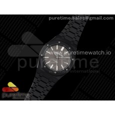 ZF공장 오데마피게 로얄오크 15400 DLC 그레이다이얼 Royal Oak 41mm 15400 DLC ZF 1:1 Best Edition Gray Textured Dial on DLC Bracelet A3120