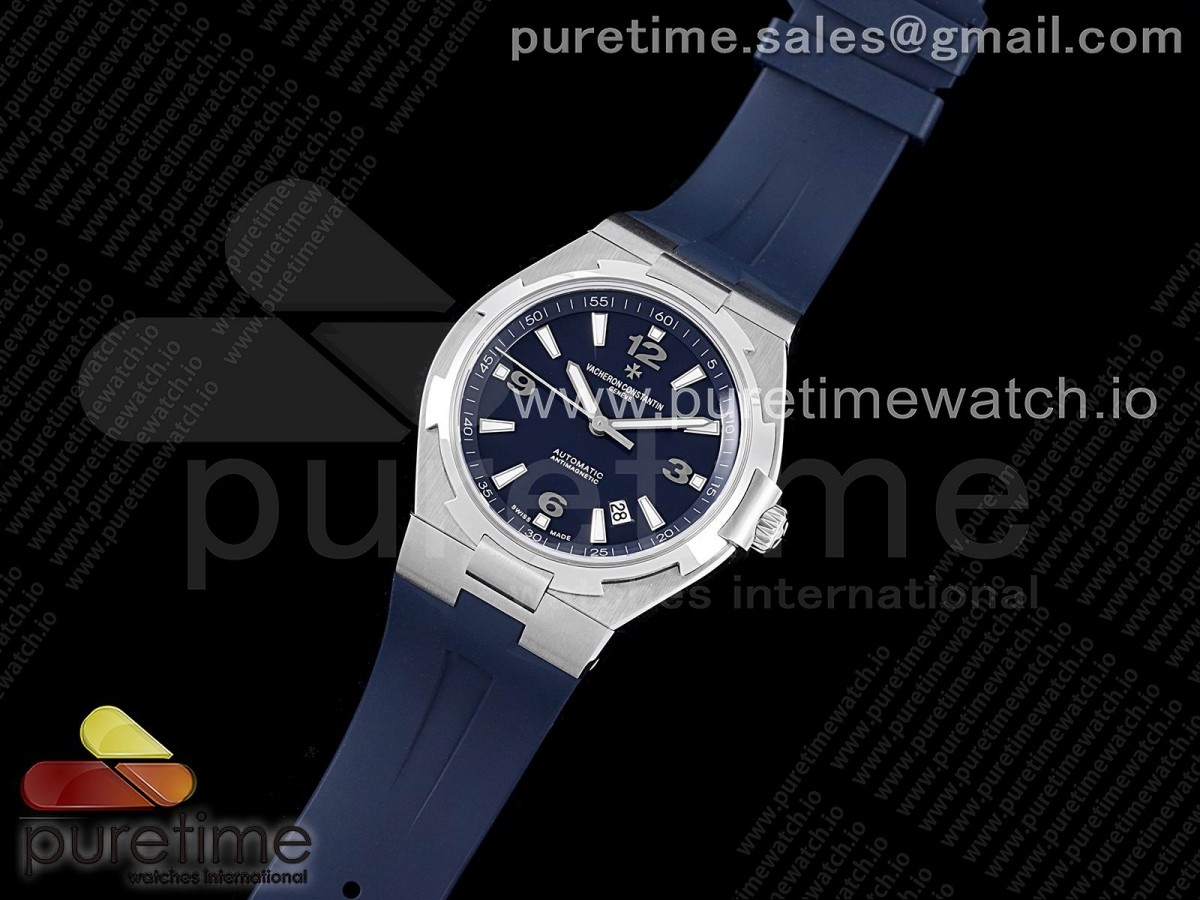 8F공장 오버시즈 블루다이얼 러버 Overseas SS 8F Maker Blue Dial on Blue Rubber Strap MIYOTA9015