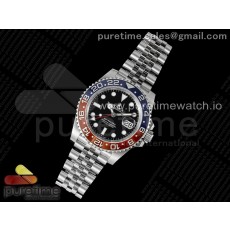 CLEAN공장 롤렉스 GMT마스터2 펩시 스틸 블랙다이얼 레드앤블루베젤 쥬빌레브레이슬릿 클린공장 펩시걸 Clean GMT-Master II 126710 BLRO Blue/Red Ceramic Clean Factory Best Edition on Jubilee Bracelet DD3285 CHS