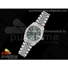 Clean공장 롤렉스 데이저스트 36 스틸 민트그린다이얼 플루티드베젤 쥬빌레브레이슬릿 DateJust 36 126234 Clean 1:1 Best Edition 904L Steel Green Stick Dial on Jubilee Bracelet VR3235 클린공장