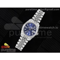 Clean공장 롤렉스 데이저스트 36 스틸 블루다이얼 플루티드베젤 쥬빌레브레이슬릿 DateJust 36 126234 Clean 1:1 Best Edition 904L Steel Blue Stick Dial on Jubilee Bracelet VR3235 클린공장