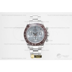 KING공장 롤렉스 세라믹 데이토나 아이스블루 8P다이아몬드인덱스 브레이슬릿 Daytona 116506 SS/SS I-Blue/Dia KING A4130