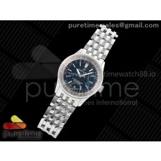 TF공장 브라이틀링 내비타이머 38 블랙다이얼 브레이슬릿 Navitimer 38 Date SS TF 1:1 Best Edition Black Dial on SS Bracelet A2824