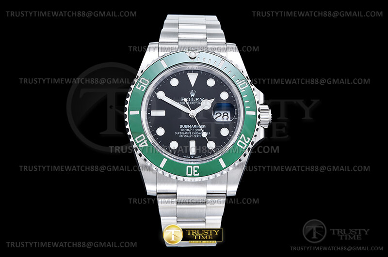 THB공장 롤렉스 서브마리너 41 스타벅스 그린 스틸 브레이슬릿 Sub 126610LV 904 41mm SS/SS Blk THB SH3235