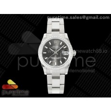 AR공장 롤렉스 레이디 데이저스트 31 그레이다이얼 다이아몬드베젤 오이스터브레이슬릿 DateJust 31 SS ARF 1:1 Best Edition Gray Stick Dial Diamonds Bezel on Oyster Bracelet ETA2688