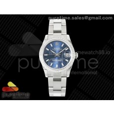 AR공장 롤렉스 레이디 데이저스트 31 블루다이얼 다이아몬드베젤 오이스터브레이슬릿 DateJust 31 SS ARF 1:1 Best Edition Blue Stick Dial Diamonds Bezel on Oyster Bracelet ETA2688