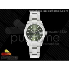 AR공장 롤렉스 레이디 데이저스트 31 그린다이얼 다이아몬드베젤 오이스터브레이슬릿 DateJust 31 SS ARF 1:1 Best Edition Green Stick Dial Diamonds Bezel on Oyster Bracelet ETA2688