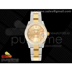 AR공장 롤렉스 레이디 데이저스트 31 옐로우골드콤비 샴페인다이얼 다이아몬드베젤 오이스터브레이슬릿 DateJust 31 SS/YG ARF 1:1 Best Edition YG Stick Dial Diamonds Bezel on Oyster Bracelet ETA2688