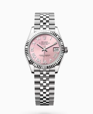 AR공장 롤렉스 레이디 데이저스트 31 스틸 핑크다이얼 로만인덱스 쥬빌레브레이슬릿