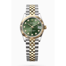 AR공장 롤렉스 레이디 데이저스트 31 옐로우골드콤비 그린다이얼 텐포인트 쥬빌레브레이슬릿 10p