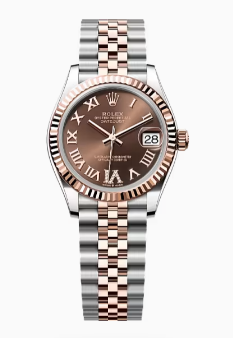 AR공장 롤렉스 레이디 데이저스트 31 로즈골드콤비 브라운다이얼 로만인덱스 쥬빌레브레이슬릿