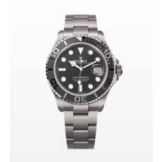 Clean공장 롤렉스 요트마스터 티타늄 블랙다이얼 브레이슬릿 클린공장 Yacht-Master 226627 Titanium Clean 1:1 Best Edition Black Dial on Titanium Bracelet VR3235