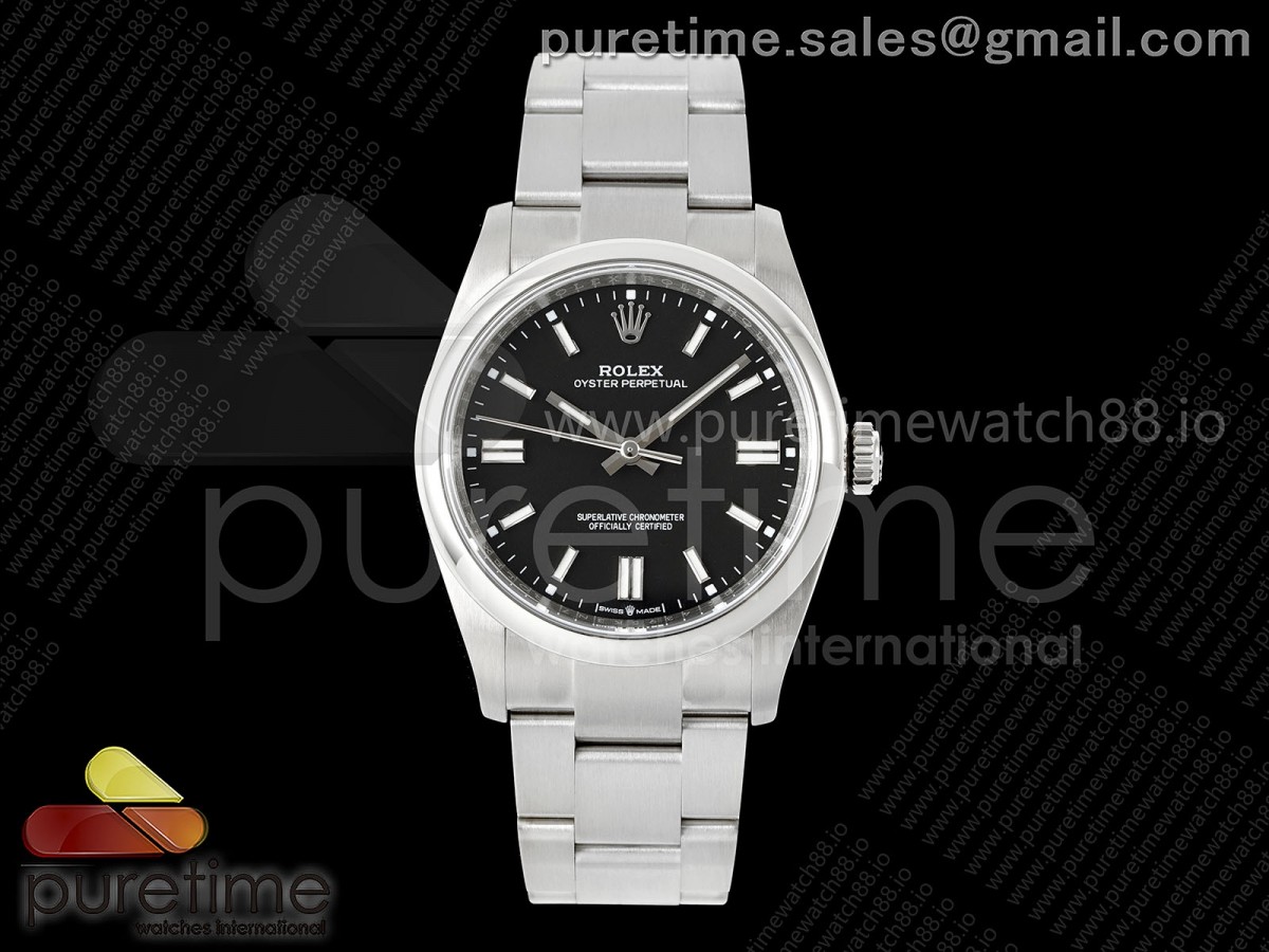 KR공장 롤렉스 오이스터퍼페츄얼 36 블랙다이얼 브레이슬릿 Oyster Perpetual 126000 36mm KRF 1:1 Best Edition 904L Steel 2025 Black Dial VR3230