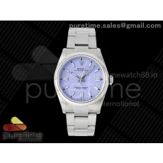KR공장 롤렉스 오이스터퍼페츄얼 36 라벤더퍼플다이얼 브레이슬릿 Oyster Perpetual 126000 36mm KRF 1:1 Best Edition 904L Steel 2025 Lavender Purple Dial VR3230