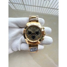 국내배송!! Clean공장 롤렉스 데이토나 골드다이얼 블랙이너서클 옐로우골드금통 브레이슬릿 (고유번호 wc12)