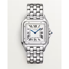 AF공장 까르띠에 팬더 라지 스틸 화이트다이얼 브레이슬릿