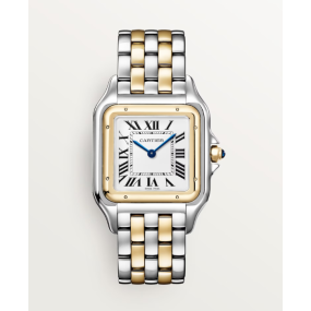 AF공장 까르띠에 팬더 옐로우골드콤비 라지 화이트다이얼 브레이슬릿