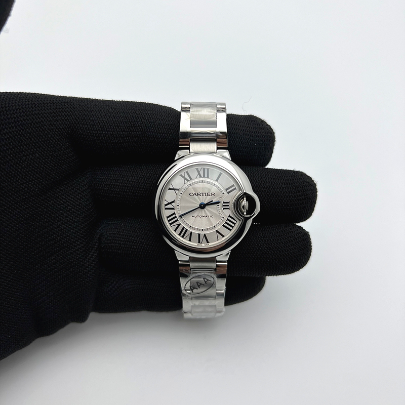 국내배송!! V6공장 발롱블루 33 오토메틱 브레이슬릿 (고유번호 6v85)